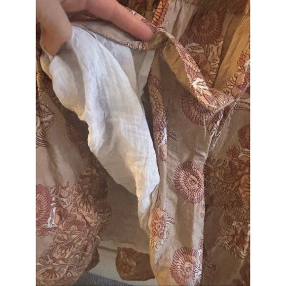 Victoria Dunn toasted oak Vivian midi dress, Med $198 - Picture 8 of 9